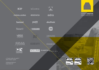 c/ Claudio Coello 46, planta 1ª
28001 Madrid. España
info@espacioada.com
espacioada.com
 