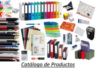 Catálogo de Productos 
 