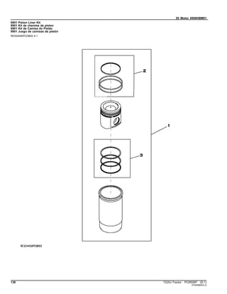 20 Motor 6068HBM01
9901 Piston Liner Kit
9901 Kit de chemise de piston
9901 Kit de Camisa do Pistão
9901 Juego de camisas de pistón
RE524450PCDB02 A.1
138 7225J Tractor PC8506P (D.1)
ST625983(A.2)
 