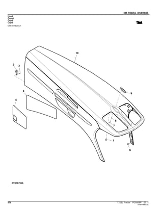 085 RODAS, DIVERSOS
Hood
Capot
Capô
Capó
ETN16796A A.1
570 7225J Tractor PC8506P (D.1)
ST687488(A.3)
 