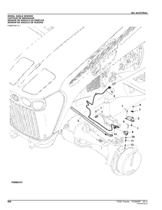 093 AUTOTRAC
WHEEL ANGLE SENSOR
CAPTEUR DE BRAQUAGE
SENSOR DE ANGULO DA DIRECAO
SENSOR DE ANGULO DE RUEDAS
PUBM1947 A.1
688 7225J Tractor PC8506P (D.1)
ST344001(B.3)
 
