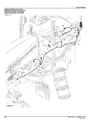093 AUTOTRAC
WIRING HARNESS, AUTOTRAC
FAISCEAU DE CABLES, AUTOTRAC
CHICOTE ELETRICO, AUTOTRAC
GRUPO DE CABLES, AUTOTRAC
PUBM3177 A.1
694 7225J Tractor PC8506P (D.1)
ST344006(C.2)
 
