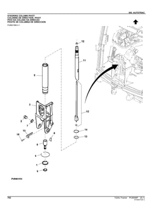 093 AUTOTRAC
STEERING COLUMN PIVOT
COLONNE DE DIRECTION, PIVOT
PIVO DA COLUNA DA DIRECAO
PIVOTE DE COLUMNA DE DIRECCION
PUBM1998 A.1
702 7225J Tractor PC8506P (D.1)
ST344011(B.1)
 