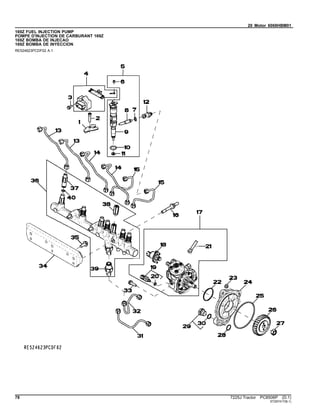 20 Motor 6068HBM01
169Z FUEL INJECTION PUMP
POMPE D'INJECTION DE CARBURANT 169Z
169Z BOMBA DE INJECAO
169Z BOMBA DE INYECCION
RE524623PCDF02 A.1
78 7225J Tractor PC8506P (D.1)
ST297417(B.1)
 