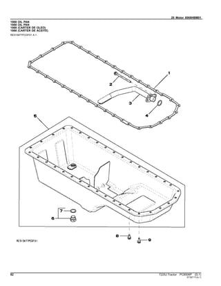 20 Motor 6068HBM01
1988 OIL PAN
1988 OIL PAN
1988 (CARTER DE OLEO)
1988 (CARTER DE ACEITE)
RE515677PCDF01 A.1
82 7225J Tractor PC8506P (D.1)
ST397111(A.1)
 