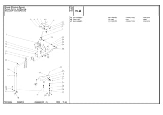 EK55Z015
T0216089A
45
46
47
3411940M91
063213P1
3412195M91
2
1
1
CONNECTION CONEXION
PIPE CANO
CONNECTION CONEXION
CONEXÃO
TUBO
CONEXÃO
C026502 E03 12/05
(1)
70 40
2 Rm
2 Wd
2 Rm
Direção E Controle Remoto
Remote Control And Steering
Dirección Y Controle Remoto
70 40
-
Menu Símbolos
 