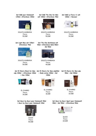 Catalogo perfumes y cosmeticos