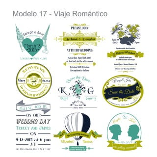 Modelo 17 - Viaje Romántico

 