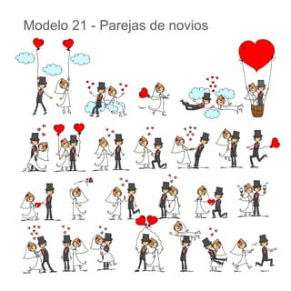Modelo 21 - Parejas de novios

 