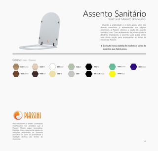 Catálogo de Móveis Piassini 2015