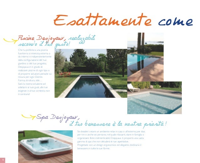 Costruzione Piscine Lombardia Piscine Desjoyaux