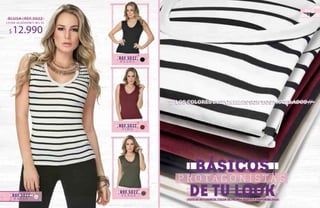 73
LYCRA ·ALGODÓN/S ·M·L·XL
$12.990
BLUSA|REF.5022
 
