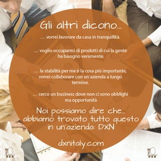 Catalogo prodotti dxn