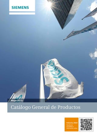 Mayo 2015
Catálogo General de Productos
Industry Mall
Plataforma
de pedidos e
información online
 