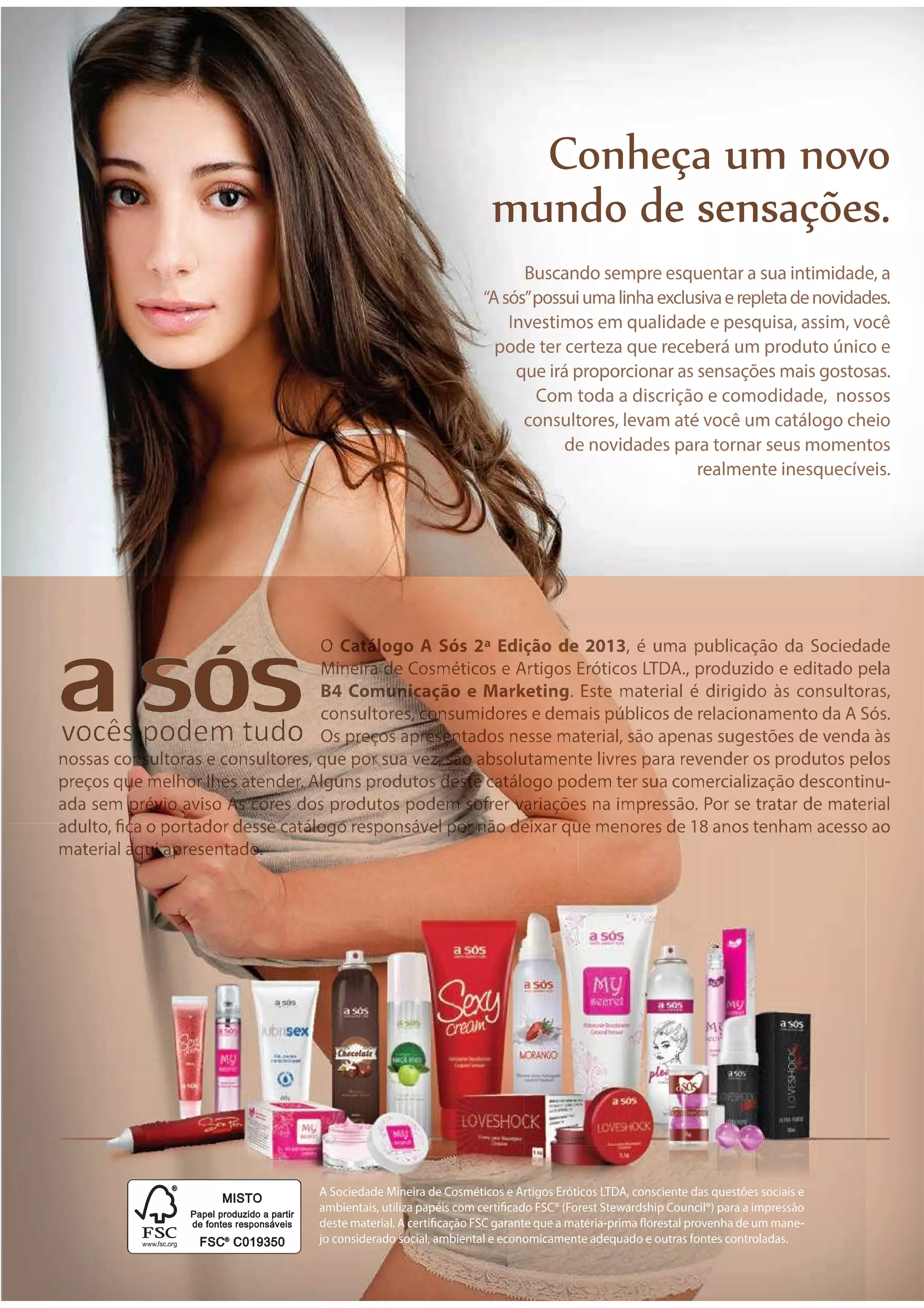 Catalogo produtos eroticos 2013 2 edição