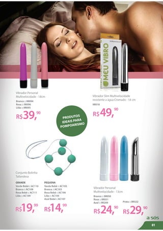 Catalogo produtos eroticos 2013 2 edição
