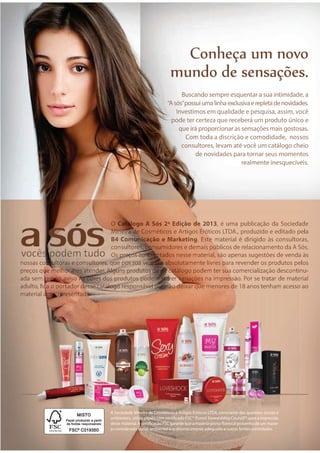Catalogo produtos eroticos 2013 2 edição
