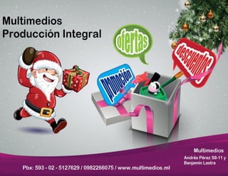 Catálogo Promo Navidad Multimedios 2013