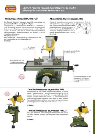 Catálogo PROXXOM mini herramientas bricolaje y modelismo - 2014
