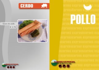 Catálogo Carnes Express