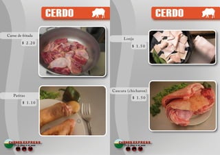 Catálogo Carnes Express
