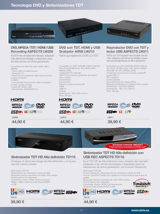 Las mejores ofertas en Video Compuesto RCA reproductores Blu-ray con  Transmisor de Internet/multimedia
