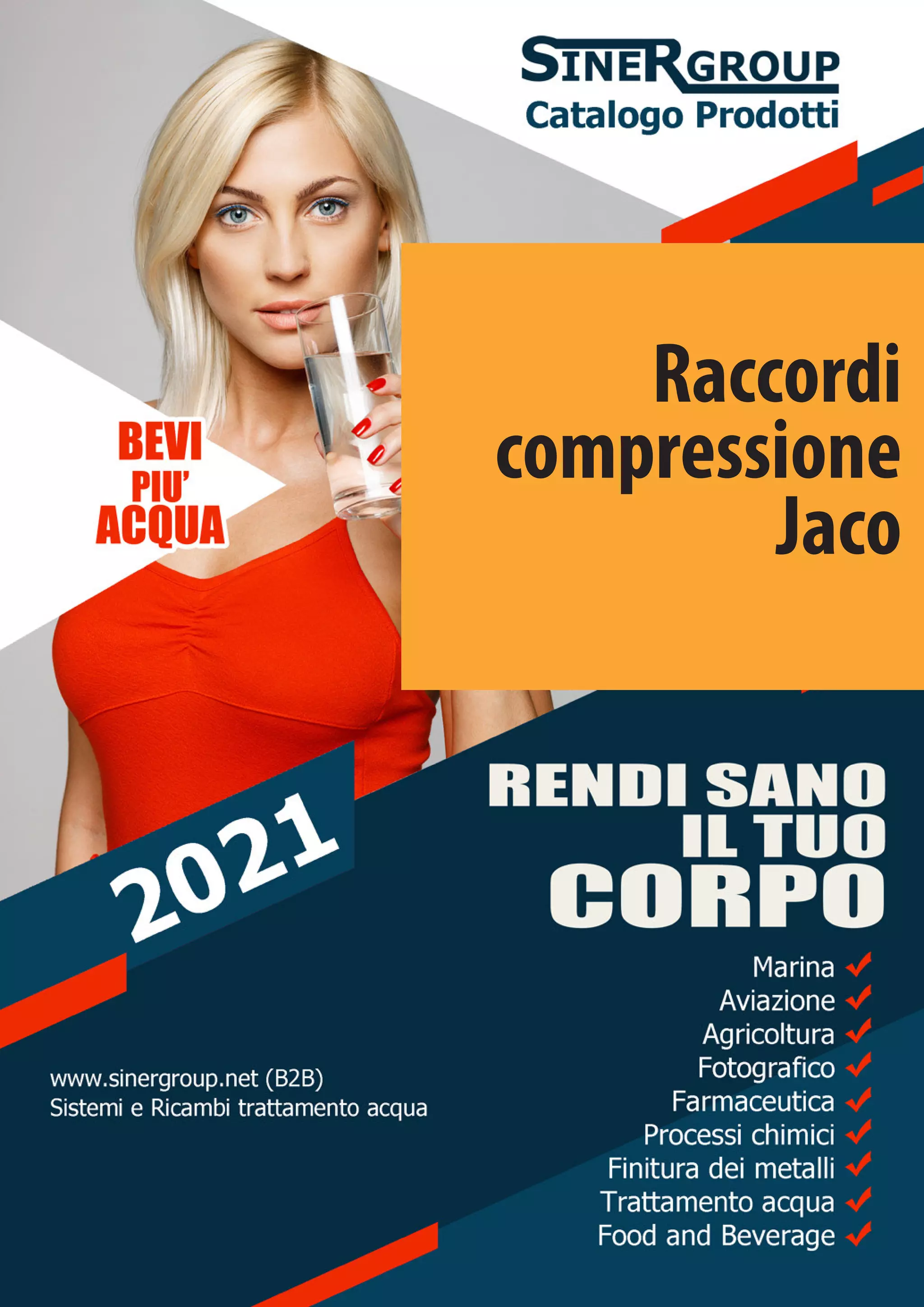 Raccordi a compressione Jaco catalogo PDF