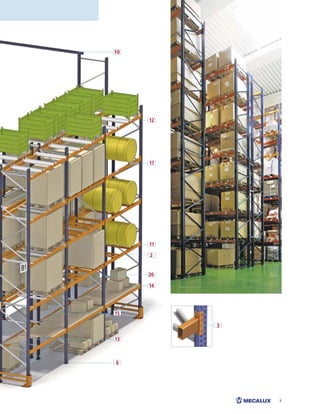 Catalogo racks selectivos industriales | PDF