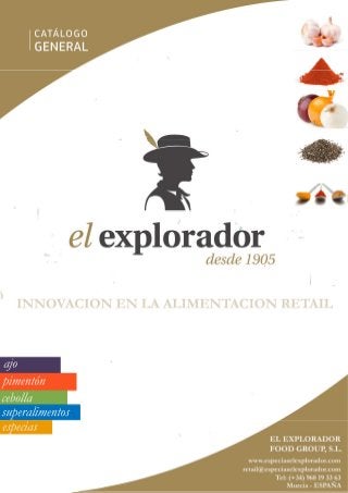 Catalogo de productos retail de EL EXPLORADOR