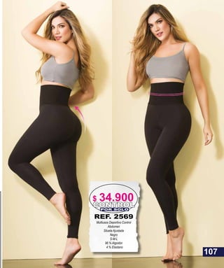 REF. 2569
Multiusos Deportivo Control
Abdomen
Silueta Ajustada
Negro
S-M-L
96 % Algodón
4 % Elastano
CONTROLPOR SOLO
107
$ 34.900
 