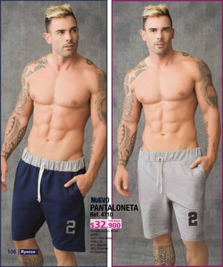 PANTALONETA
Ref. 4710
-
S-M-L-XL
POR SOLO
NUEVO
106
 