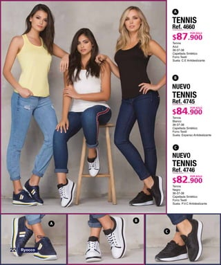 TENNIS
Ref. 4660
POR SOLO
TENNIS
Ref. 4745
POR SOLO
TENNIS
Ref. 4746
POR SOLO
NUEVO
NUEVO
22
 