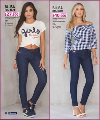 BLUSA
Ref. 4689
-
S-M-L
POR SOLO
BLUSA
Ref. 4670
S-M-L
POR SOLO
90
 