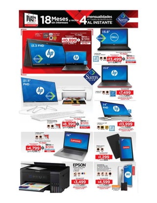 Catalogo Sam's Club Buen fin 2018