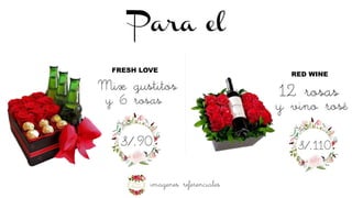 FRESH LOVE
RED WINE
 