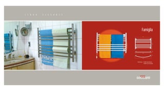 L I N H A   E L E G A N C E




                                            Famiglia




                                                           4


                                      Potência: 140W (pintado)
                                                100W (cromado)




                              4   5
 