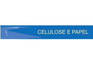 CELULOSE E PAPEL
 