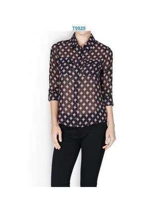 BLUSAS, ROPA AL MAYOR DE DAMA Catalogo septiembre 2014