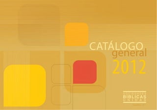 CATÁLOGO
    general
    2012
        VOLUMEN 1 - NO 1
 
