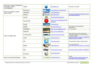 Catálogo de software básico y aplicaciones 2.0