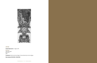 80 81 * Darte Social La SubastaFernando Arias ** Darte Social La SubastaAndrés Felipe Guerrero *
Lote 68
Andrés Felipe Guerrero * Bogotá, 1979
Sin título
Lápiz sobre papel
88 x 34 cm
2014
Procedencia: Colección del artista, Bogotá. Cortesía Galería Doce Cero Cero, Bogotá
Valor estimado: $4.000.000 - $5.000.000
 