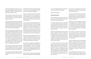 86 87* Darte Social La Subasta * Darte Social La SubastaCondiciones de subasta * Condiciones de subasta *
En todo caso, el adjudicatario que desee revocar su
oferta,tendrálaobligacióndecancelar,atítulodein-
demnización de perjuicios, el 30% (treinta por cien-
to) del valor contenido en su oferta.
Una vez aceptada una oferta por parte de la Funda-
ción Corazón Verde si es la más alta y está por en-
cima del Valor Mínimo, ésta tendrá las siguientes
obligaciones/derechos:
La Fundación Corazón Verde, pondrá a disposición
deloferenteadjudicatariolaobraadquiridaalostrein-
ta (30) días hábiles siguientes contados a partir del
miércoles10dejuniode2015,enlasinstalacionesde
La Fundación Corazón Verde ubicadas en la dirección
Carrera 47 No. 91- 51 de la ciudad de Bogotá.
Todos los costos y gastos de transporte de la obra
irán a cargo del oferente adjudicatario desde el lugar
aquí indicado hasta el lugar de destino. De igual for-
ma, serán de su cargo los riesgos inherentes a tal
actividad. En caso de que el adjudicatario no recoja
la obra adjudicada, Fundación Corazón Verde, remi-
tirá la misma, por cuenta y riesgo del adjudicatario
a un tercero para su depósito y custodia. Los costos
y los riesgos de pérdida o deterioro de la obra que
genere el depósito y custodia de la obra serán asu-
midos en su integridad por el adjudicatario.
La Fundación Corazón Verde, entregará al momento
en que el adjudicatario recoja la obra el certificado
de autenticidad emitido por el artista y expedido por
alguna de las dos partes según la obra adjudicada.
La Fundación Corazón Verde entregará el certificado
de donación al adjudicatario de la obra (beneficio fis-
cal 125%).
ElDestinatarioquehubierepresentadolaofertamás
alta y, por tal motivo, resulte adjudicatario de la(s)
obra(s), tendrá las siguientes obligaciones:
Pagar a la Fundación Corazón Verde, por cualquier
medio válido de pago y en pesos colombianos, el
precio ofertado y por el cual se adjudicó o adjudica-
ron la(s) obra(s) dentro de los treinta (30) días ca-
lendario siguientes, contados a partir del miércoles
10 de junio de 2015.
En caso de que la suma ofertada, aceptada por la
Fundación Corazón Verde y el Martillo no se pague
dentro del plazo estipulado, se causarán intereses
moratorios, a la tasa más alta certificada por la Su-
perintendencia Financiera de Colombia hasta el
momento en que se realice el pago. Lo anterior sin
perjuiciodequelaFundaciónCorazónVerde,encaso
de incumplimiento proceda a hacer efectiva la pena
indicada anteriormente en el presente reglamento.
Recoger la(s) obra(s) adjudicadas dentro de los
treinta (30) días siguientes, contados a partir del
miércoles 10 de junio de 2015, siempre que hubiere
pagado el precio ofertado, en el lugar donde la Fun-
dación Corazón Verde pusiere a su disposición.
En caso de que el adjudicatario haya pagado a la
Fundación Corazón Verde el valor ofertado por la(s)
obra(s) adjudicada(s), y autorice a la Fundación
Corazón Verde a que, por cuenta y riesgo del adjudi-
catario, contraten el bodegaje y guarda de las obras
vendidas y no entregadas después del término pre-
visto para estos efectos.
Bajotalentendido,loscostosdetransporte,bodega-
je, guarda y custodia de la(s) obra(s) adjudicada(s),
asícomolosriesgosdepérdidatotaloparcialodete-
rioro, serán asumidos por el adjudicatario.
SUBASTA POR ASIGNACIÓN
Condiciones de entrega
Al oferente asignatario que presente la oferta con el
mayor valor le serán entregadas las obras en propie-
dad y en buen estado de conservación.
La Fundación Corazón Verde no será responsable
por la comerciabilidad o idoneidad de la obra para un
propósito específico. Tampoco garantiza el tamaño,
calidad, rareza, condición, importancia, medio, pro-
cedencia, antecedentes de exposición, literatura o
pertinencia histórica.
Al aceptar el presente Reglamento, vía presentación
de oferta (anticipada o verbal), los Destinatarios
oferentes aceptan que la información contenida en
el Catálogo es suficiente para presentar la oferta y,
en tal sentido, no podrán alegar con posterioridad a
la adjudicación error alguno en lo concerniente a las
calidades o características de la obra sobre la cual
presentó oferta irrevocable.
La Fundación Corazón Verde, no ofrece ninguna
promesa ni garantía expresa o implícita de que el
asignatario adquiere cualquier derecho literario o de
reproducción del bien. En caso de que se presente
algún error u omisión en los catálogos o cualquier
materialsuplementario,LaFundaciónCorazónVerde
noseharáresponsable.Loseventualesasignatarios
deben inspeccionar el bien antes de hacer su ofer-
ta a fin de determinar su condición, tamaño, y si ha
sido restaurada o no.
El precio por el cual se adjudicará la obra tiene dos
componentes, a saber: (i) el precio de venta del bien;
y (ii) el valor de la donación.
El precio de venta de cada obra varía según la técni-
ca, el tamaño y el autor – pero este precio permane-
cerá igual sin importar el monto de la donación, y es
fijado por el artista y comunicado únicamente a La
Fundación Corazón Verde.
Esta oferta se diseñó con el objetivo de cumplir las
normas legales y estar en capacidad de expedir el
CertificadodeDonación,deacuerdoconloestableci-
do en los artículos 125 y 126-2 del Estatuto Tributa-
rio, el cual da derecho a deducir de la base gravable
para el cálculo del impuesto sobre la renta hasta el
125% del valor donado.
De ser necesario, La Fundación Corazón Verde se
reserva el derecho de rechazar cualquier oferta. El
oferente que haga la oferta más alta reconocida por
el Martillo, será el asignatario y, en consecuencia,
dicha oferta será aceptada por el Martillo y la Funda-
ción Corazón Verde.
En caso de cualquier disputa entre los Destinatarios
oferentes, o cualquier otro asunto con respecto al
Postor, el subastador tendrá la discreción absoluta
de determinar el Postor ganador, continuar el rema-
te, cancelar la asignación u ofrecer de nuevo y rea-
signar el bien en disputa. Si surgiere cualquier dis-
puta después de la asignación, el registro de ésta es
concluyente.
Los Destinatarios aceptan que todas las obras in-
cluidas en el Catálogo se ofrecen sujetas a reserva,
es decir, el valor mínimo que la Fundación Corazón
 