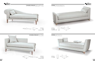 METRAJE
1,60: 8,50
Funda Brazos: 0,80
0,45
0,80
1,90
0,80 0,80
METRAJE
9,00
Funda Brazos: 1,00
0,80
1,60
0,43
0,98 0,76
0,70
0,80 0,60
0,90
0,80
2,10
2,10
0,45
0,45
METRAJE
2,10: 9,00
METRAJE
2,10: 9,00
Funda Brazos:	 2,00
67
66
CHAISELONGUE
MEMPHIS
CHAISELONGUE
RUSIA
DIVÁN
DRAMMEN
DIVÁN
MOSCÚ
 