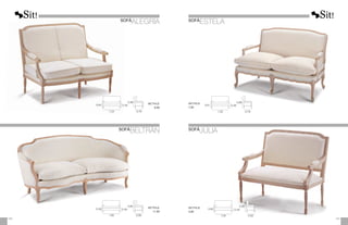 0,58 0,46
0,85
1,85 0,90
0,64 0,46
0,98
1,24 0,76
0,61 0,48
0,88
1,35 0,78
0,62 0,46
0,95
1,05 0,62
METRAJE
11,00
METRAJE
6,50
METRAJE
3,00
METRAJE
7,50
161
160
SOFÁ
BELTRÁN
SOFÁ
ALEGRÍA SOFÁ
ESTELA
SOFÁJULIA
 