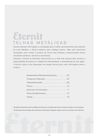 Catalogo Telhas Ananda Metais1 PDF, PDF, Tinta