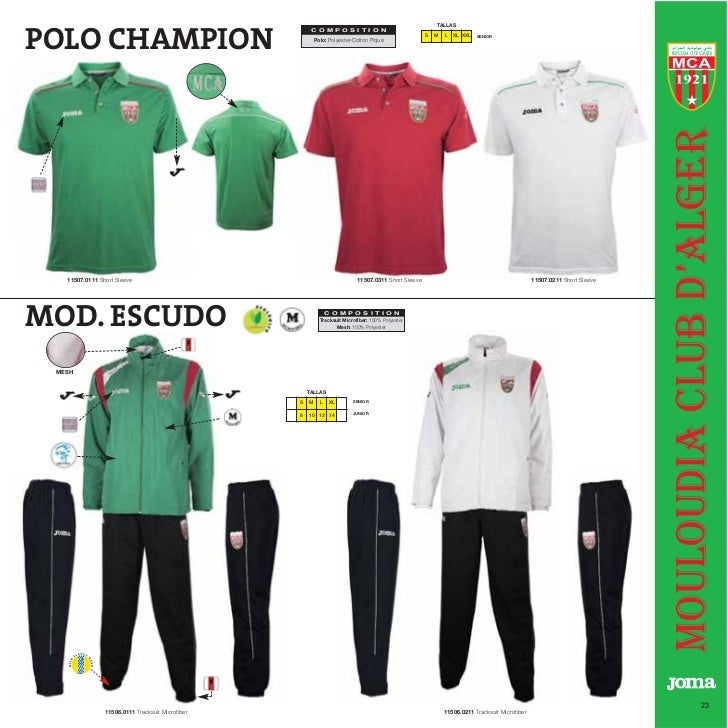 Catalogue JOMA
