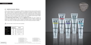 32
ALISAMENTOS
PROFESSIONAL
R.T. - REESTRUTURAÇÃO TÉRMICA
Alisa ou reduz volume de forma gradativa ou definitiva. Apresenta elementos ativos de última geração,
que promovem equilíbrio na penetração óleo/íon OH, possibilitando a liberação simultânea de água e
óleo – ação que permite a liberação dos efeitos condicionantes do alisamento aos cabelos, causando
menor dano. Previne o cabelo de ser processado além do necessário, oferecendo melhor condicionamento,
levando ao que chamamos de “relaxamento controlado”, no qual a combinação de água e permeabilidade
oleosa reduz os danos na cutícula do cabelo, resultando em uma aplicação muito mais fácil e melhor
enxágue, proporcionando aparência e toque sedoso ao cabelo alisado.
O R.T. Reestruturador Térmico TRUSS é a base de Tioglicolato de Amônio, age sobre as ligações da
estrutura do fio, fazendo com que a fibra fique momentaneamente como um plástico amolecido. Tais
ligações são covalentes dissulfídicas (cistina) ou ligações de hidrogênio (salina). A quebra das ligações de
cistina e salina conduz a uma deformação permanente, que é a forma final que será dada aos cabelos.
Kit Extra ForteCódigo:
Kit ForteCódigo:
Kit TradicionalCódigo:
Código:
Código:
Código:
Código:
Kit BlondCódigo:Código:
Creme Neutralizante Universal - 300g
Extra Forte - 300g
Forte - 300g
Tradicional - 300g
Blond - 300g
*Todos os Kits são compostos pelo Reestruturador Térmico + Creme Neutralizante Universal, podendo ser vendido separadamente.
Dica
Para um procedimento perfeito,
antes de aplicar o produto, faça
uma analise do cabelo a ser
aplicado. R.T. TRUSS possui alta
tecnologia em sua formulação,
alisando ou reduzindo o
volume dos fios de
forma gradativa ou
definitiva.
PROFISSIONAL
volume dos fios de
forma gradativa ou
definitiva.
Importante realizar o teste de mecha antes da aplicação.
Louros e descoloridos
Coloridos e finos
Coloridos e grossos
Virgens
 