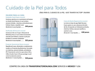 249 pesos630 pesos332 pesos550 pesosCOMPRE EN LINEA EN TRANSFERFACTORENLINEA.COM SERVICIO A MEXICO Y USA