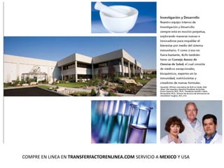 COMPRE EN LINEA EN TRANSFERFACTORENLINEA.COM SERVICIO A MEXICO Y USA