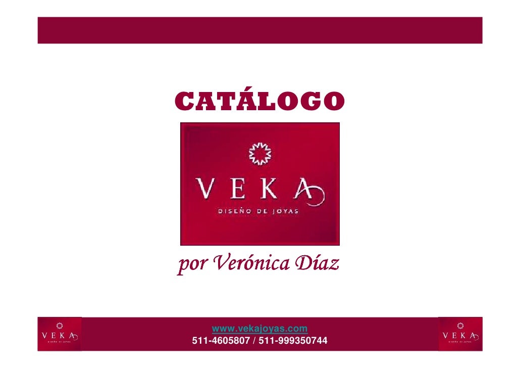 Catalogo veka Catalogo veka